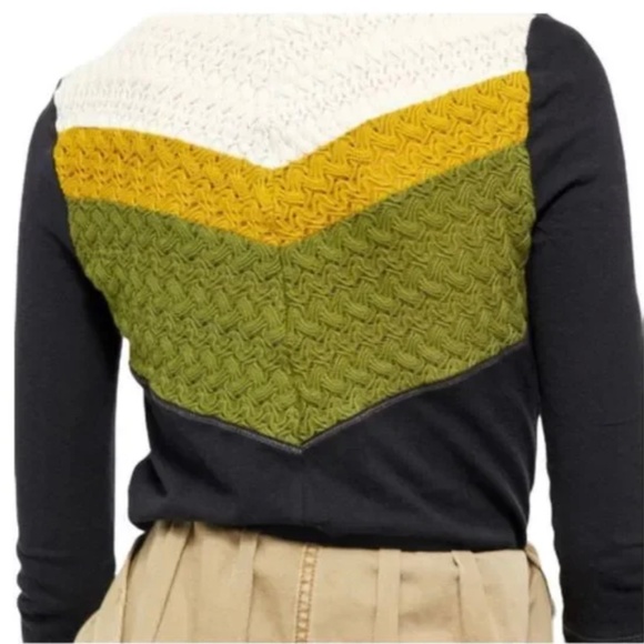 Free People We the free In Rainbows Crochet Top NWT - MEDIUM - Picture 2 of 4